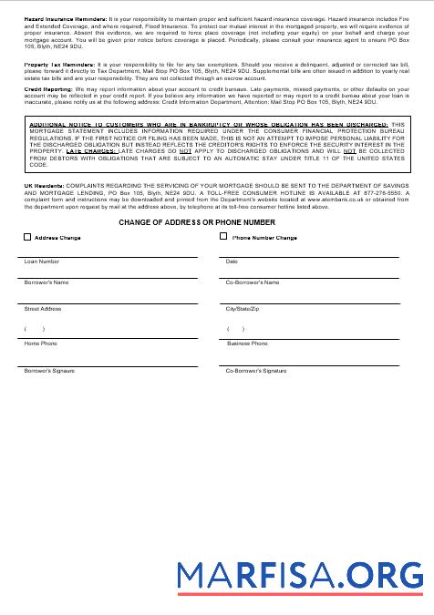 Printable UK Atom Bank mortgage statement in Word and PDF formats 3 template